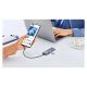 10. HUB Ugreen CM511 20956A 6in1 USB-C – HDMI / 3x USB-A 3.0 / SD/TF-Kartenleser – Grau