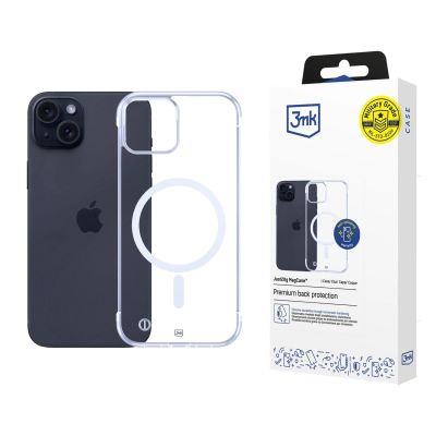 3mk Just20g MagCase für iPhone 15 Plus - transparent
