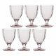 Set mit 6 Amami-Gläsern – Hellrosa, 300 ml