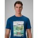 4. Herren-T-Shirt mit Aufdruck, regulär, Größe 4F 4FRSS26TTSHM4304-46S