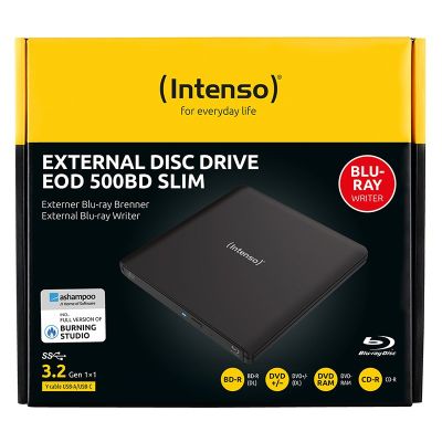 4. Intenso EOD 500BD Slim Optische Disc Blu-Ray ROM Schwarz