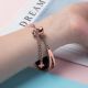 3. Metallarmband für Xiaomi Mi Band 3 / 4 / 5 / 6 Armband - Rosa