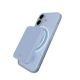 4. Puro Daylight Magsafe-kompatible Silikonhülle für iPhone 17 – durchscheinendes Blau