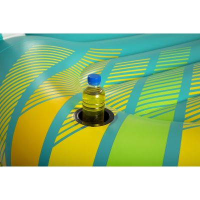 20. Bestway 43407 Pool- und Strandinsel, mehrfarbig, einfarbig, PVC
