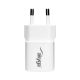 4. AKYGA Wandladegerät 25W USB-C PD GAN 5-12V / 2,08-3A Weiß AK-CH-22