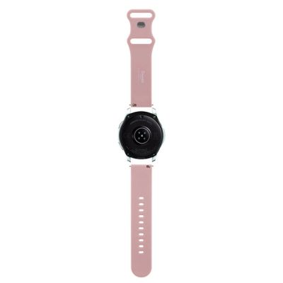 2. Hello Kitty Silikon-Katzenkopf-Universalband 22 mm – Rosa