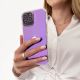 3. Aurora Case Hülle für iPhone 13 Gel Neon Cover lila