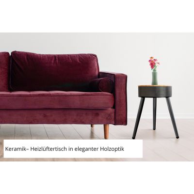 4. Unold Henry Keramik-Brauner Ventilator-Heiztisch (86545)