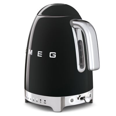 Smeg KLF04BLEU Wasserkocher, 1,7 l, 2400 W, Schwarz