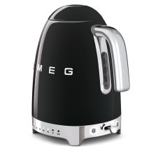 Smeg KLF04BLEU Wasserkocher, 1,7 l, 2400 W, Schwarz