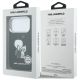 8. Karl Lagerfeld Karl & Choupette MagSafe Hülle mit Back Logo für iPhone 17 Pro Max – Schwarz