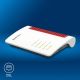 3. Box 7630 WLAN-Router 2,5 Gigabit Ethernet Dualband (2,4 GHz/5 GHz) Weiß, Rot