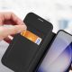 9. Dux Ducis Skin X Pro Hülle für Samsung S24+ mit Magnetring und Klappe – Schwarz