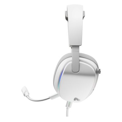 29. Glorious Gaming Glorious GHS Eternal RGB – RGB-Stereo-Gaming-Kopfhörer für PC, PS5, PS4, Switch – Speziell abgestimmte Treiber, abnehmbares Mikrofon, USB-C – Robust und komfortabel für 24/7 – Weiß