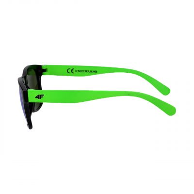 4. Sonnenbrille für Kinder 4F U066 saftiges Neongrün 4FJWSS25ASUNU066 45N