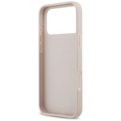 7. Guess 4G Nauble Card Triangle Case für iPhone 17 Pro Max - Pink