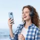 12. Baseus Bass BH1 Lite Kabellose On-Ear-Kopfhörer mit Bluetooth 6.0 - Schwarz
