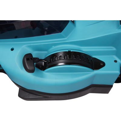 11. Makita DLM480Z Akku-Rasenmäher (Schiebemäher) Schwarz, Türkis