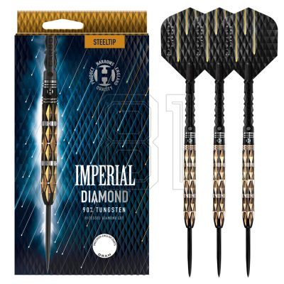 5. Harrows RED HORIZON 90 % ImperialDiamond-Darts mit weicher Spitze