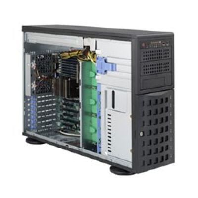 Supermicro CSE-745BTQ-R920B Full-Tower-Computer-Sicherheitshalterungen, Schwarz, 920 W