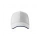 2. Unisex Sandwich Cap 6P (Weiß)