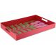 RITUALI DOMESTICI FLORIGRAFIA Rotes Tablett L