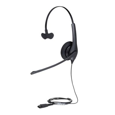 4. Jabra Biz 1500 Mono-Headset, kabelgebunden, Kopfbügel, Büro/Callcenter, Bluetooth, Schwarz