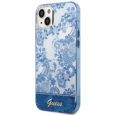 2. Ratet Guess , GUHCP14MHGPLHB iPhone 14 Plus 6,7" blau/blaue Hardcase Porcelain Collection
