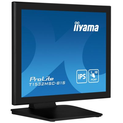 5. iiyama ProLite T1532MSC-B1S Computermonitor 38,1 cm (15") 1024 x 768 px XGA LCD-Touchscreen Schwarz
