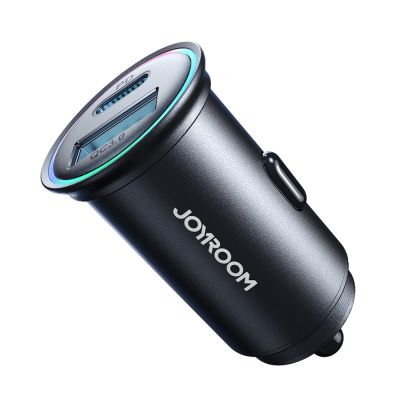 2. Joyroom JR-CCN04 60W USB-A USB-C Mini-Ladegerät – Schwarz