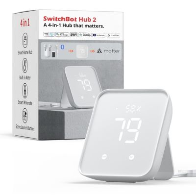 2. SwitchBot HUB 2 Smart Home – Sender, kabellos, zur Wandmontage, Infrarot