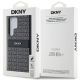 7. DKNY Leder Mono Stripe & Metal Logo Hülle für Samsung Galaxy S24 Ultra – Schwarz