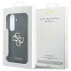 7. Guess Leder-Schutzhülle mit Metalllogo für Samsung Galaxy S26 FE – Schwarz