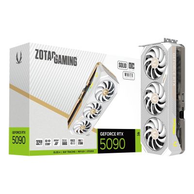7. ZOTAC GAMING GeForce RTX 5090 32GB SOLID OC WHITE Grafikkarte