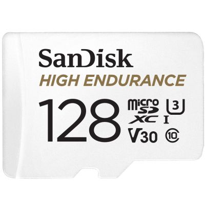 2. Hochleistungsfähige microSDXC 128GB V30 mit Adapter (Recorder und Monitoring)