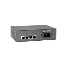 5-Port Fast Ethernet PoE+ Switch, 4x FE PoE+ (65W) Hersteller: LEVELONE (FEP-0511)