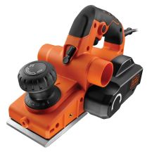 Black & Decker KW750K-QS Handhobelmaschine, Schwarz/Orange, 16.000 U/min, 750 W