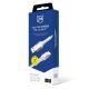 10. 3mk Hyper Cable N-SERIES USB-A / USB-C 1m 9V/2A 18W / weiß
