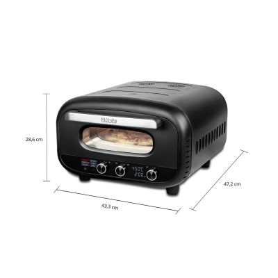 7. Unold 68805 Pizzamaschine für 1 Pizza (1700 W, Schwarz)
