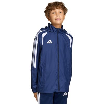 12. adidas Tiro 26 League Kinderjacke in Marineblau JY9725