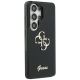 4. Guess IML Big Metal 4G Script Hülle für Samsung Galaxy S26 Ultra - Schwarz