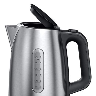 2. Braun PurShine WK102AI-WK1500BK Wasserkocher 1,7 l 2200 W Schwarz, Edelstahl