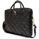 2. Guess 4G Quilted-Tasche für einen 16-Zoll-Laptop – Schwarz