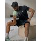 Schnelltrocknendes Herren-Trainingsshirt (Standardgröße) 4F 4FRSS26TFTSM2288-72A