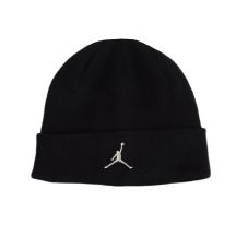 Air Jordan Beanie mit Umschlag, Schwarz - 9A0063-023