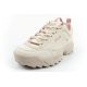 3. Fila Disruptor Damenschuhe, modische Sportschuhe, beige, bequem