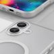 9. Magnetische Schleifhülle für iPhone 17, kompatibel mit MagSafe – Mattweiß
