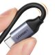 17. Ugreen USB Typ C (männlich) - USB Typ C PD QC (weiblich) + 3,5-mm-Miniklinke (weiblich) grau (CM231)