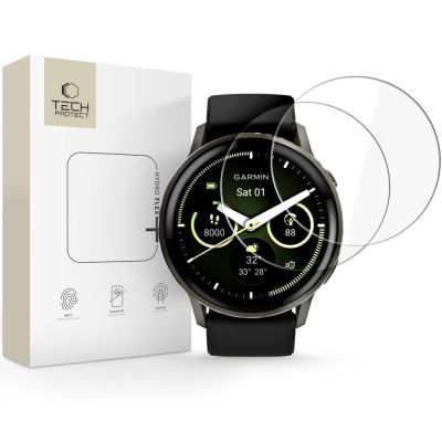 Tech-Protect Hydro flex+ 2er-Pack Hydrogelfolie für Garmin Venu 45 mm