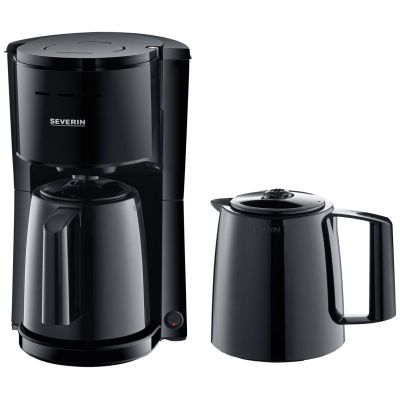 2. SEVERIN KA 9307 Kaffeemaschine mit 2 Thermoskannen, 1000 W, schwarz